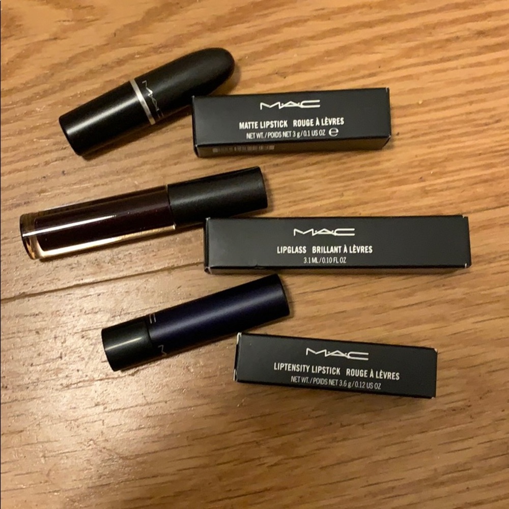 MAC Halloween makeup lipstick&lipglass